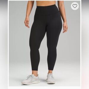 Lululemon Wunder Train Contour Fit High-Rise Tight 25" Black